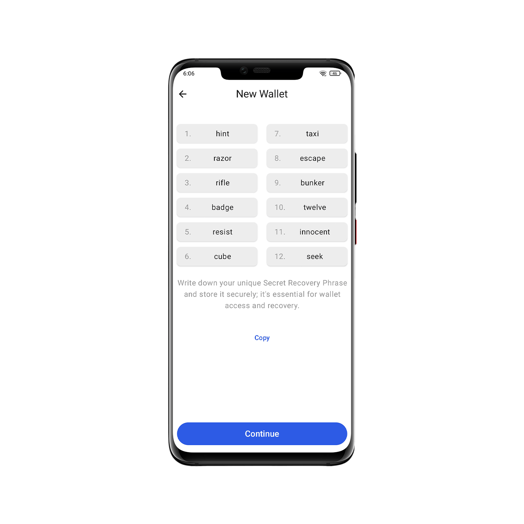 crypto wallet seed